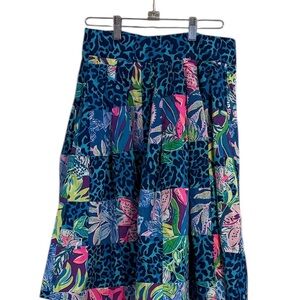 Lilly Pulitzer Bryant Skirt (Multi Pop Up Lilly’s Party Pattern) (NWT) (Size: 2)